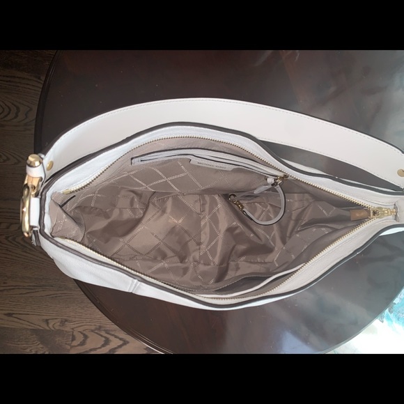 Michael kors large Brooke hobo in optic white - Picture 3 of 4